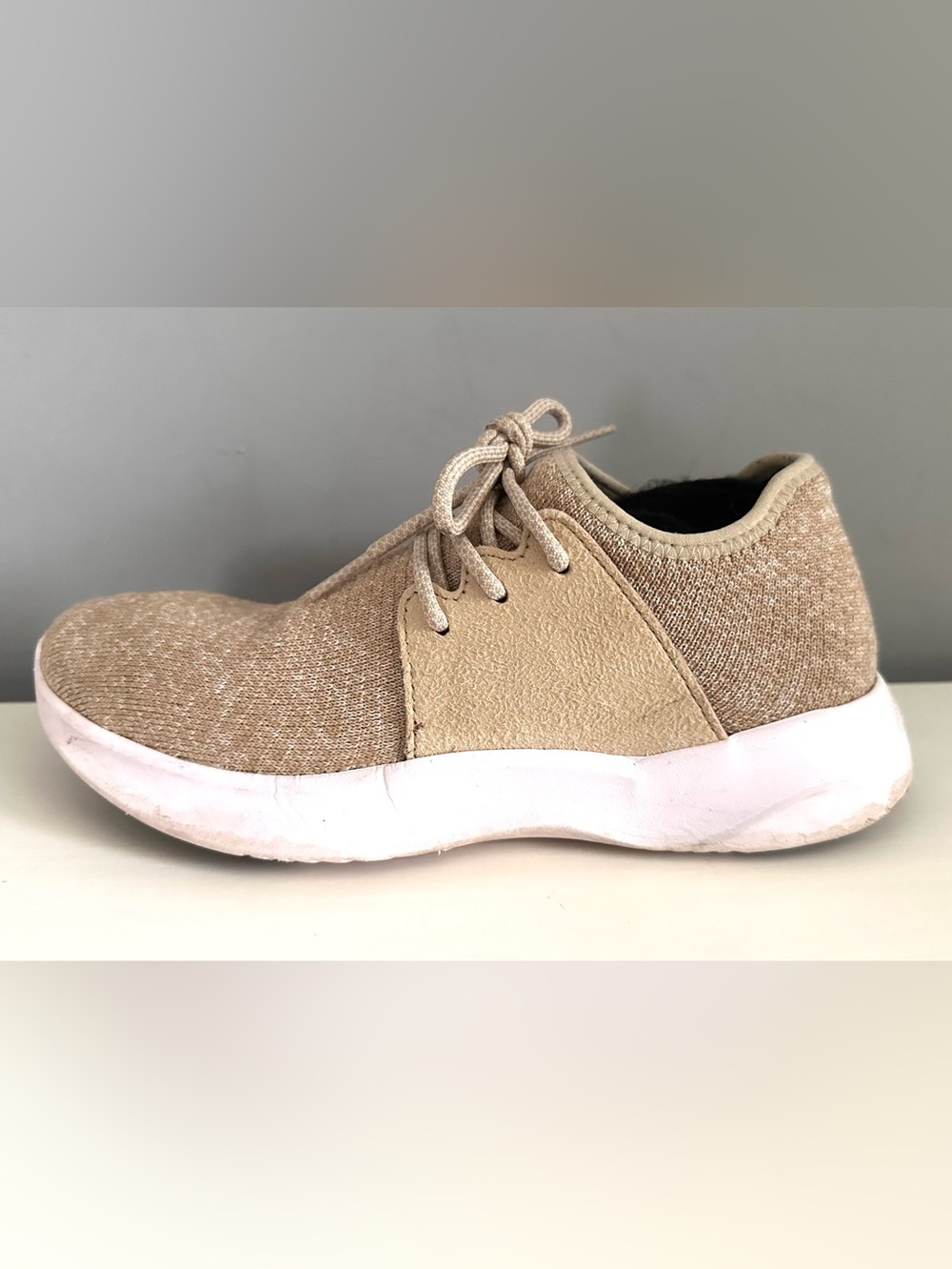 Vessi - Everyday Shoe, Sneaker, Beach Beige, Waterproof, Size 7, Lightweight - Picture 6 of 10